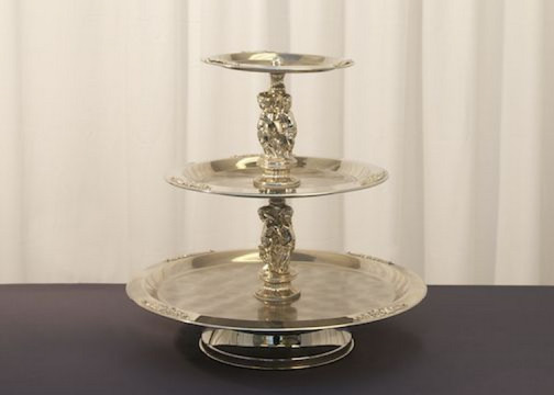 Three Tier Stainless Tray